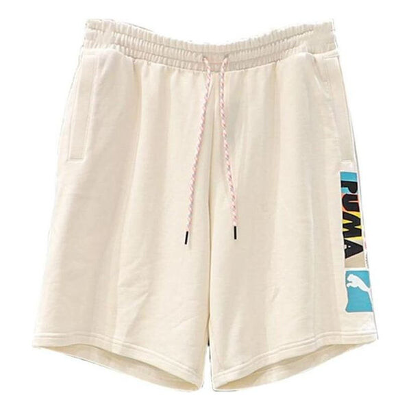 

Шорты hc knit shorts 'white' Puma, белый
