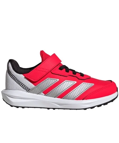 Детские кроссовки с растягивающимися шнурками adidas FAITO EL K красные
