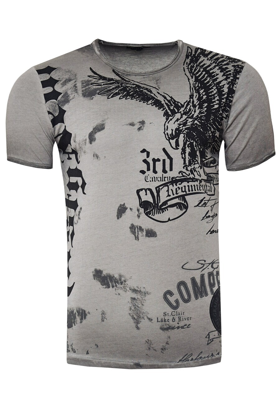 

Классическая футболка Rusty Neal Shirt American Eagle, серый