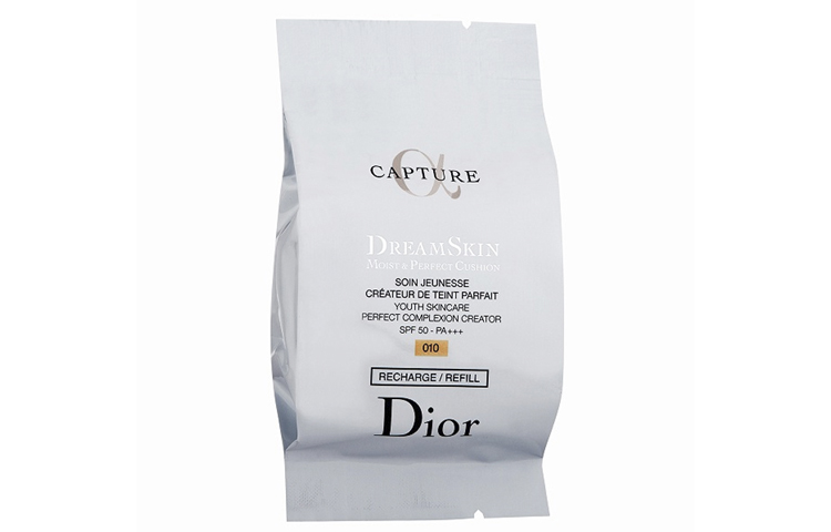 

Подушечка для коррекции тона кожи с эффектом мягкой кожи, маскирующая несовершенства, натуральный оттенок, 15г/15г*2 DIOR