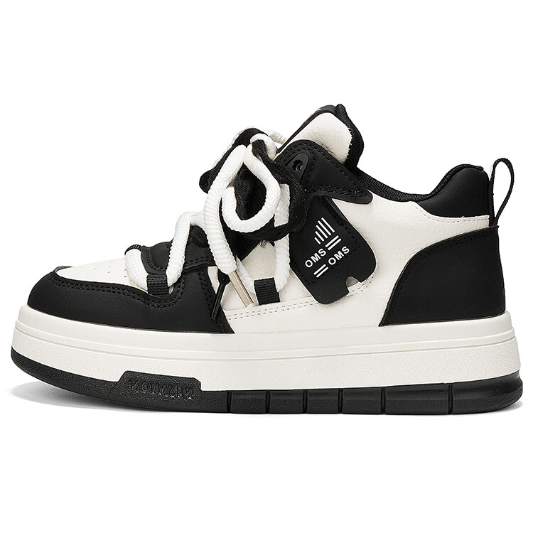 

Кроссовки OMS Lifestyle Shoes Women's Mid-top, цвет Panda Black
