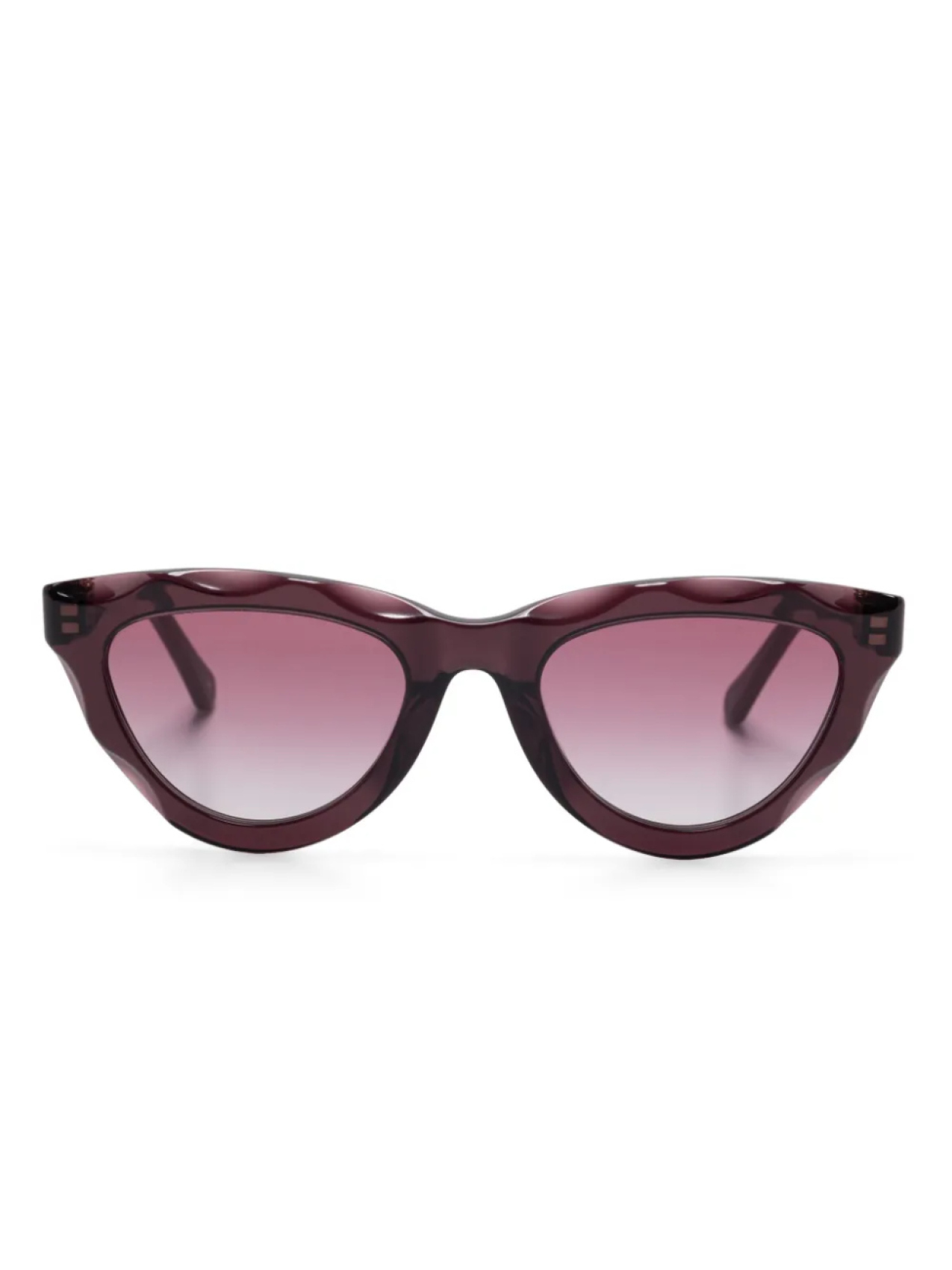 

Chloé Eyewear солнцезащитные очки в оправе 'кошачий глаз', фиолетовый