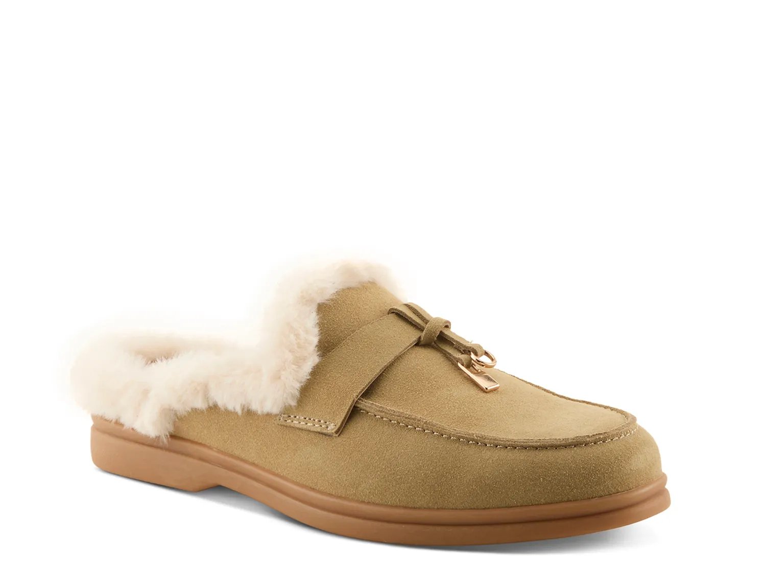 Мюли Spring Step Gistel Mule, серо-коричневый