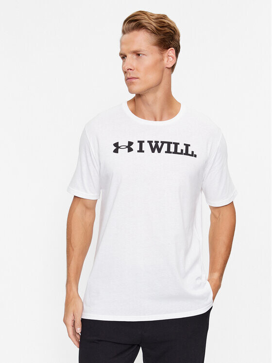 

Футболка свободного кроя Under Armour, белый