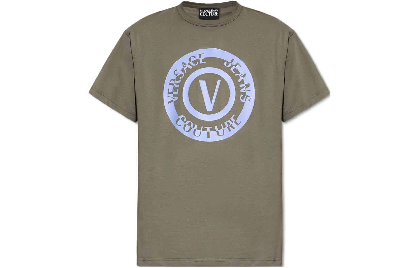 

Футболка мужская серая VERSACE JEANS