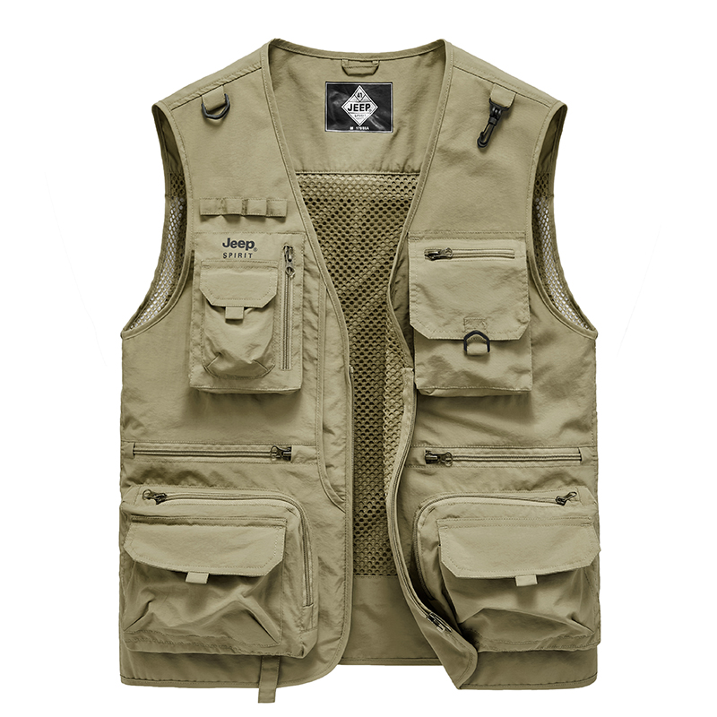 

JEEP SPIRIT Жилет унисекс, Khaki
