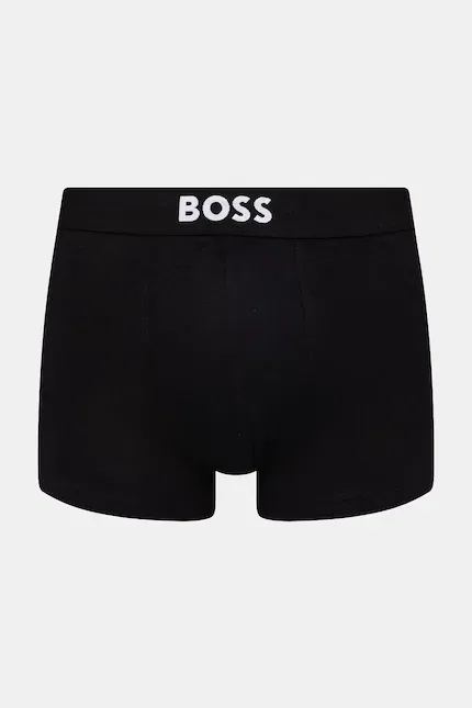 Боксеры хлопковые Trunk 3P ONE D 3 шт BOSS, серый — фото 4