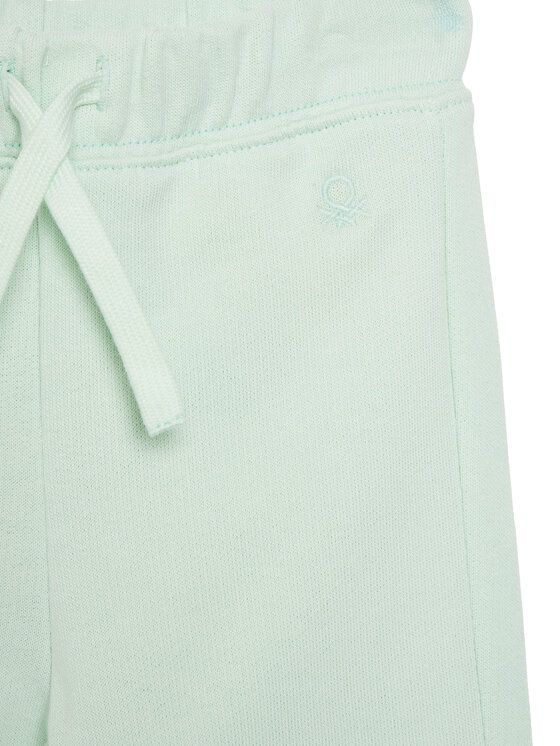 Спортивные брюки обычного кроя 3J70GF01N United Colors Of Benetton, зеленый — фото 3