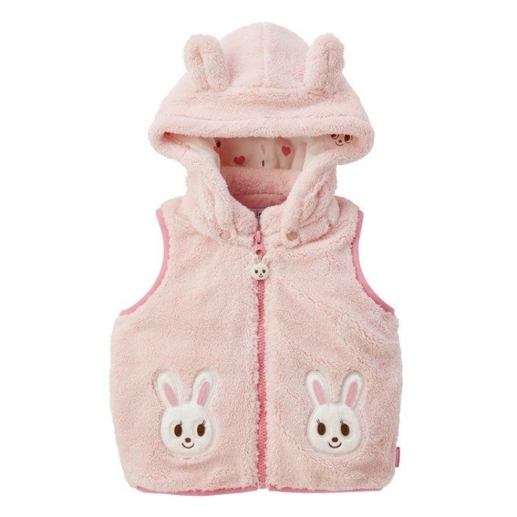 

MIKI HOUSE Детский жилет Pink для детей от 3 до 7 лет