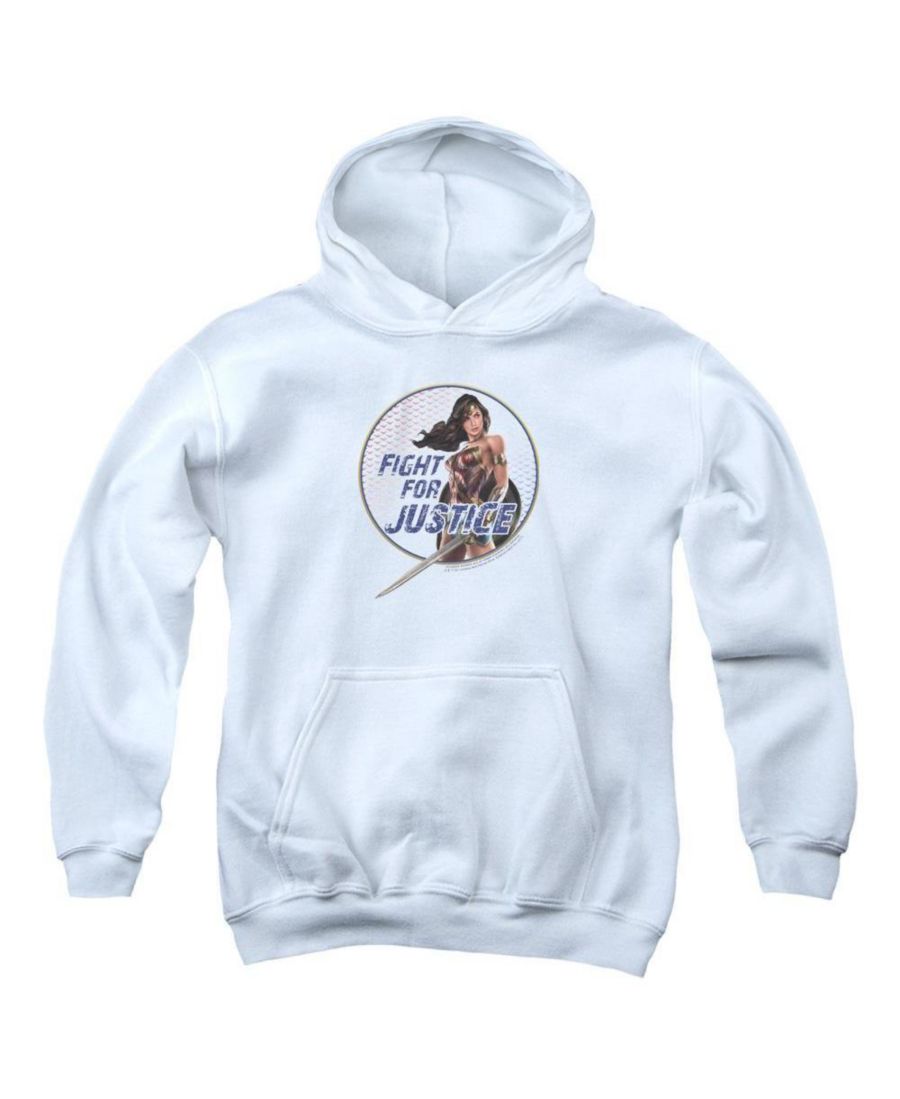 

Толстовка с капюшоном Movie Youth Fight For Justice Pull Over Hoodie / Hooded Thickement Wonder Woman, White