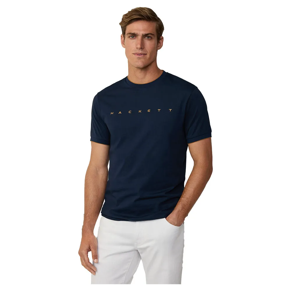 

Футболка с коротким рукавом Hackett Royal Tipped, синий