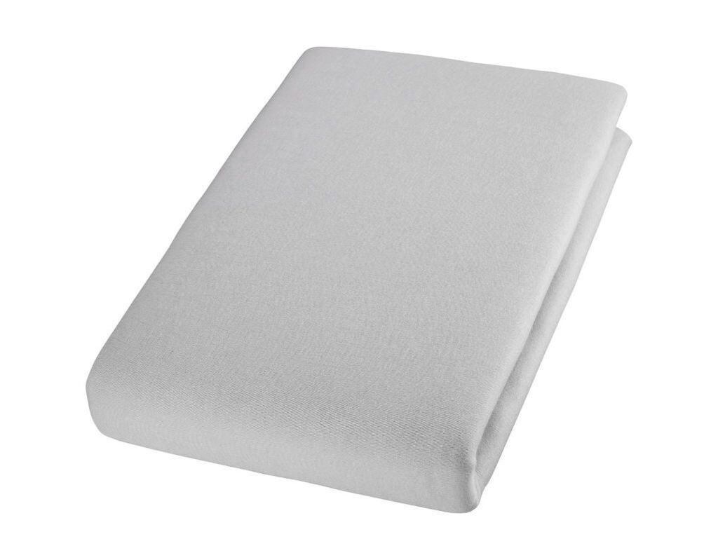 

Простыня Cotonea органическая на подкладке из джерси с высоким матрасом высотой до 30см цвет серый-I107 размер 140х200 см