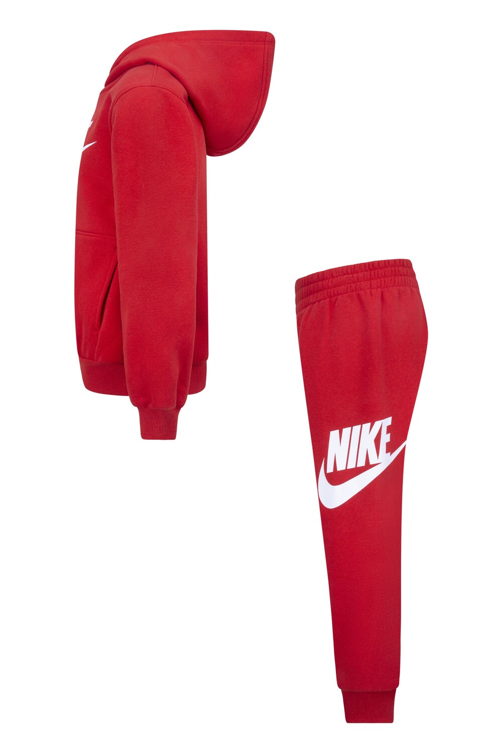 Флисовый спортивный костюм Club для малышей Nike, красный — фото 4