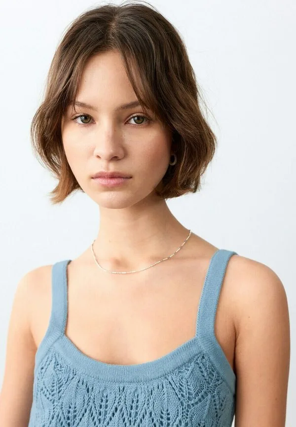 Подростковый топ Mango Kids, Blue — фото 4