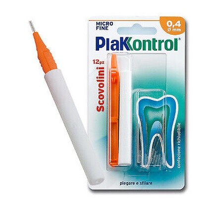 

Микротонкая щеточка PlaKKontrol 0,4 мм - Упаковка из 10 шт. Ideco Srl