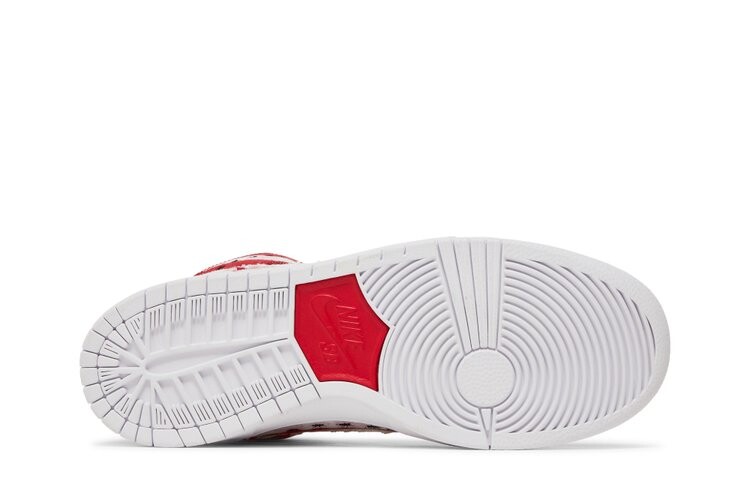 Кроссовки Nike Dunk High Pro SB 'Picnic', белый — фото 4