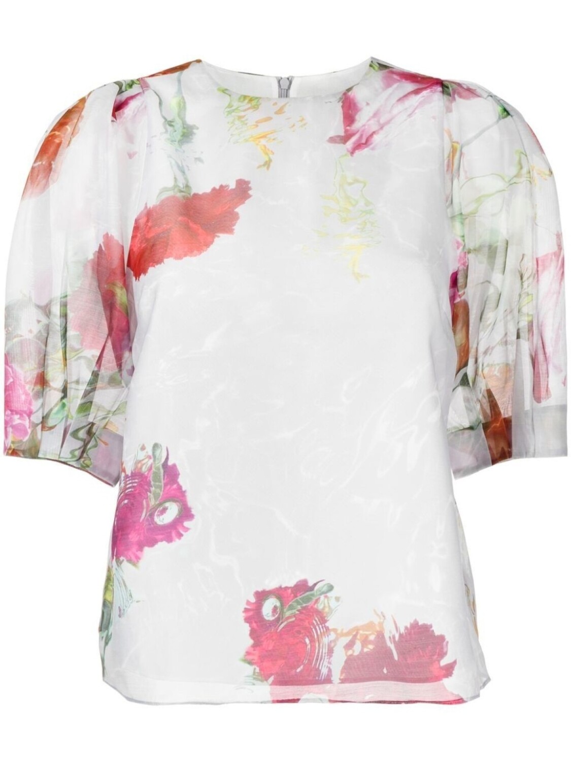 

Блузка Aymee с объемными рукавами Ted Baker, серый