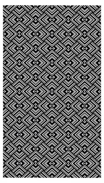 

Бегун для ванны Dmora, 52x1x90 см, черный