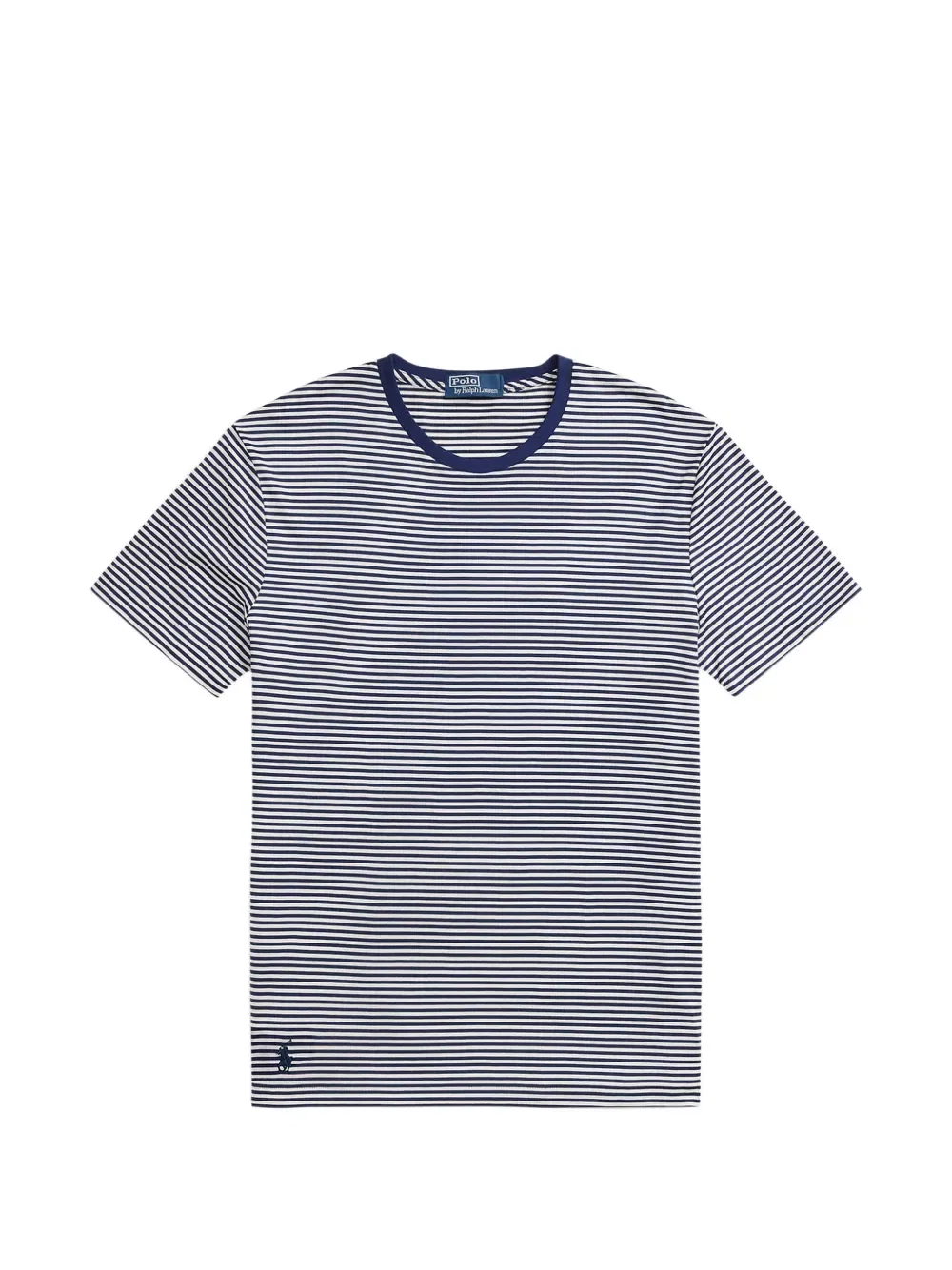 Полосатая футболка Polo Ralph Lauren, белый