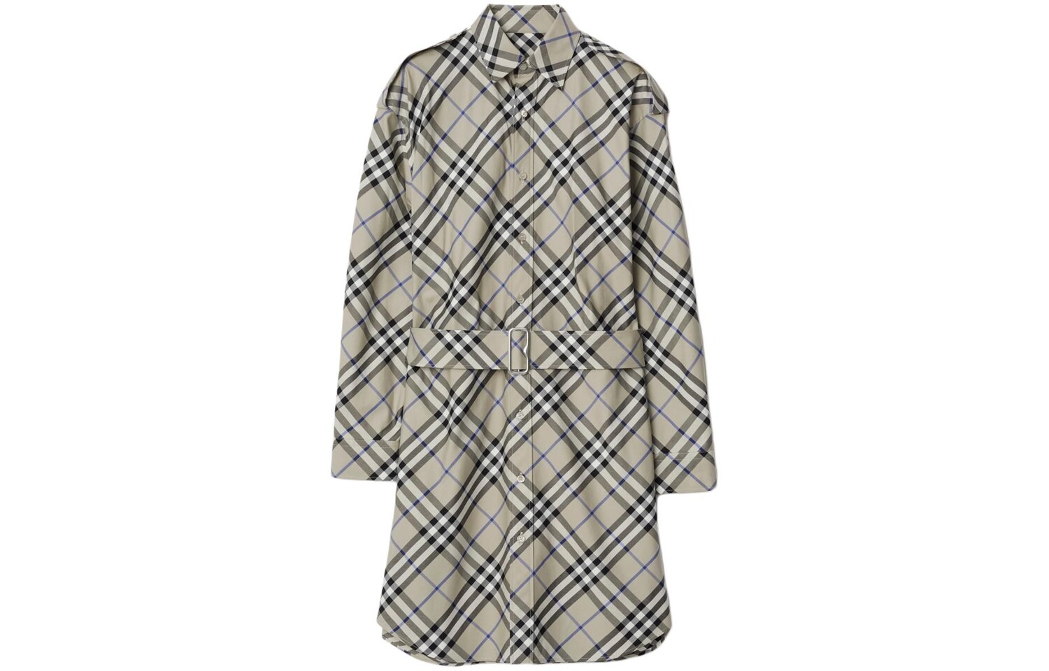 

Платье с длинными рукавами женское, цвет Mossy Burberry
