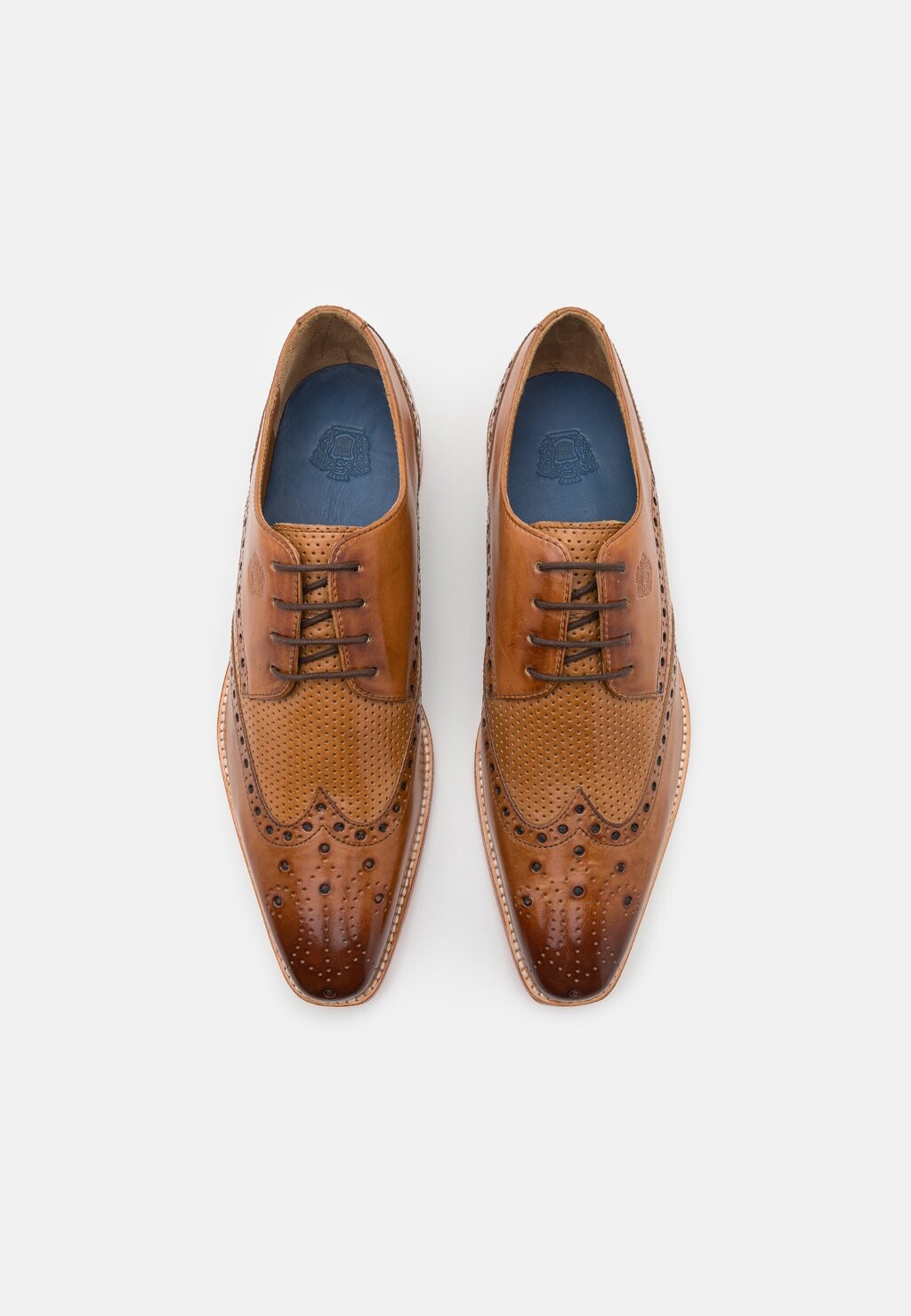 Деловые туфли на шнуровке MARTIN 15 Melvin & Hamilton, цвет sand/tan/lion/rich tan/orange — фото 4