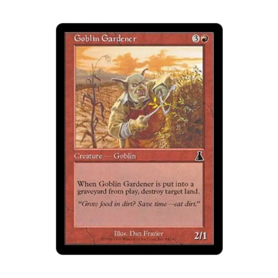 

CCG Гоблин-садовник (клавиша C), MTG - Urza's Destiny