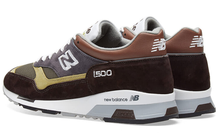 Кроссовки мужские NB 1500 с низким верхом/коричневые New Balance — фото 4