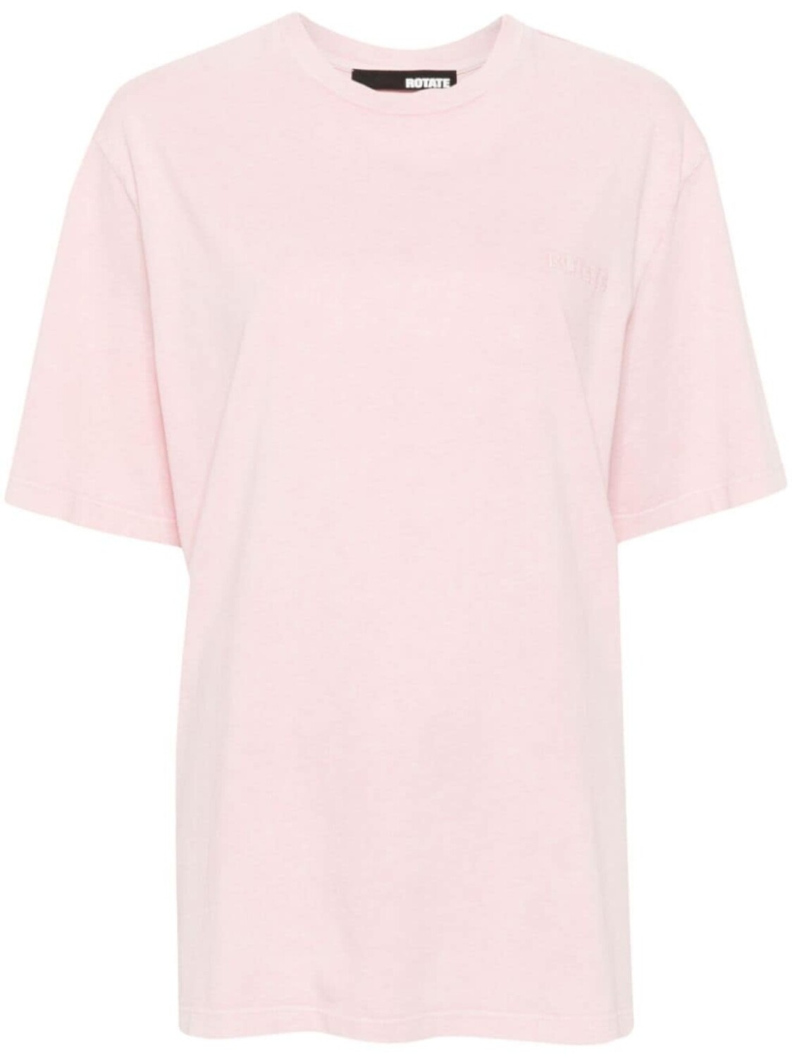 

ROTATE BIRGER CHRISTENSEN футболка с вышитым логотипом, розовый