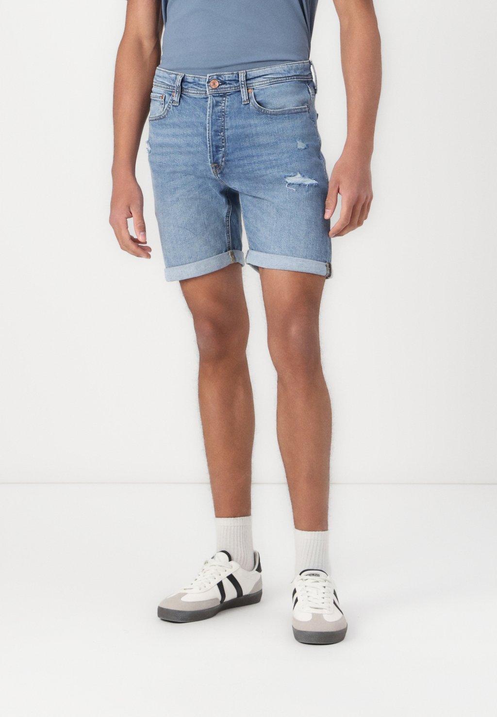 

Джинсовые шорты JJIRICK JJIORIGINAL Jack & Jones, цвет Blue Denim