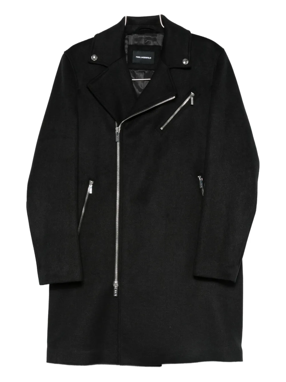 

Косуха на молнии Karl Lagerfeld, черный