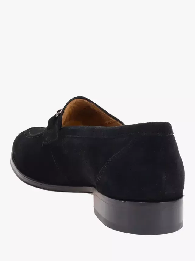 Замшевые лоферы Reece Jones Bootmaker, Black Suede — фото 3
