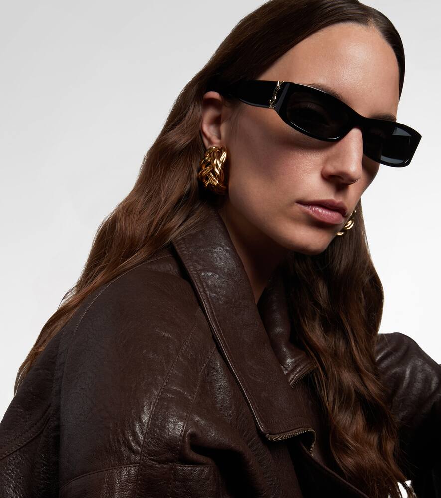 Прямоугольные солнцезащитные очки SL M152 Saint Laurent — фото 3