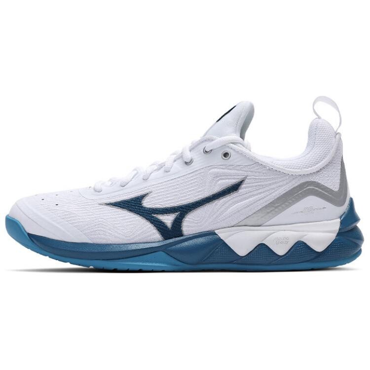 

Mizuno Кроссовки унисекс, White blue silver