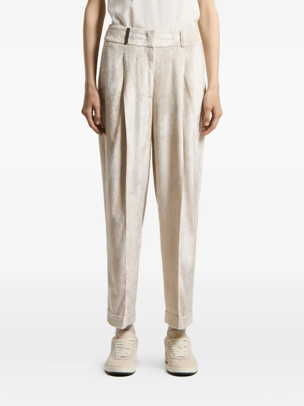 

Вельветовые брюки Peserico, нейтральный