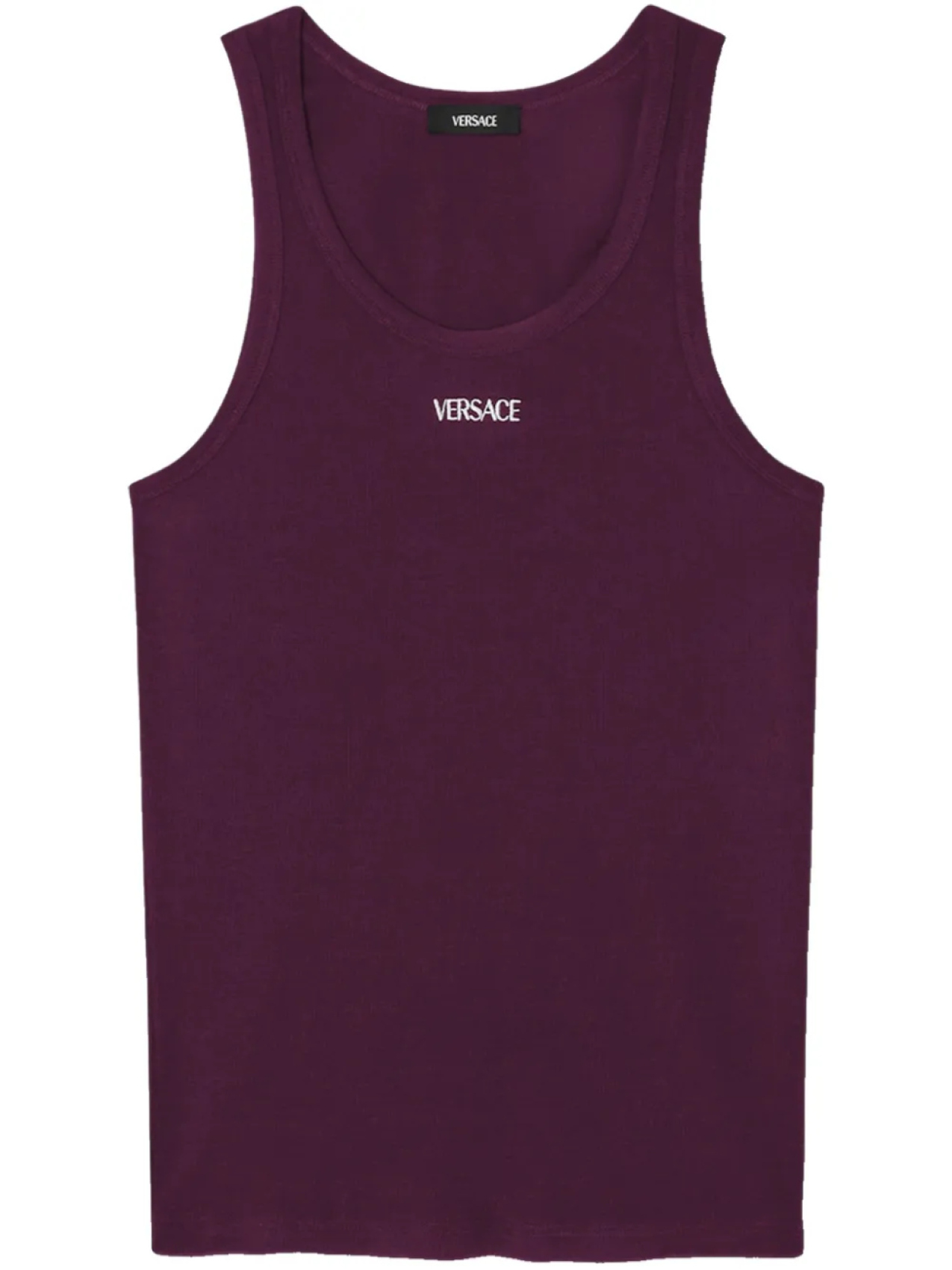 

Топ с вышитым логотипом Versace, зеленый