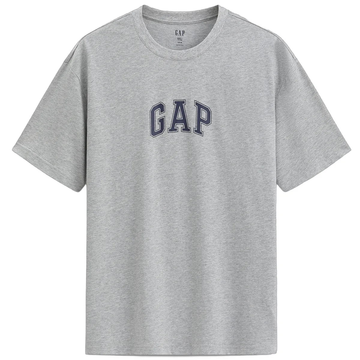 Футболка Unisex Crew Neck Moderate GAP, светло-серый