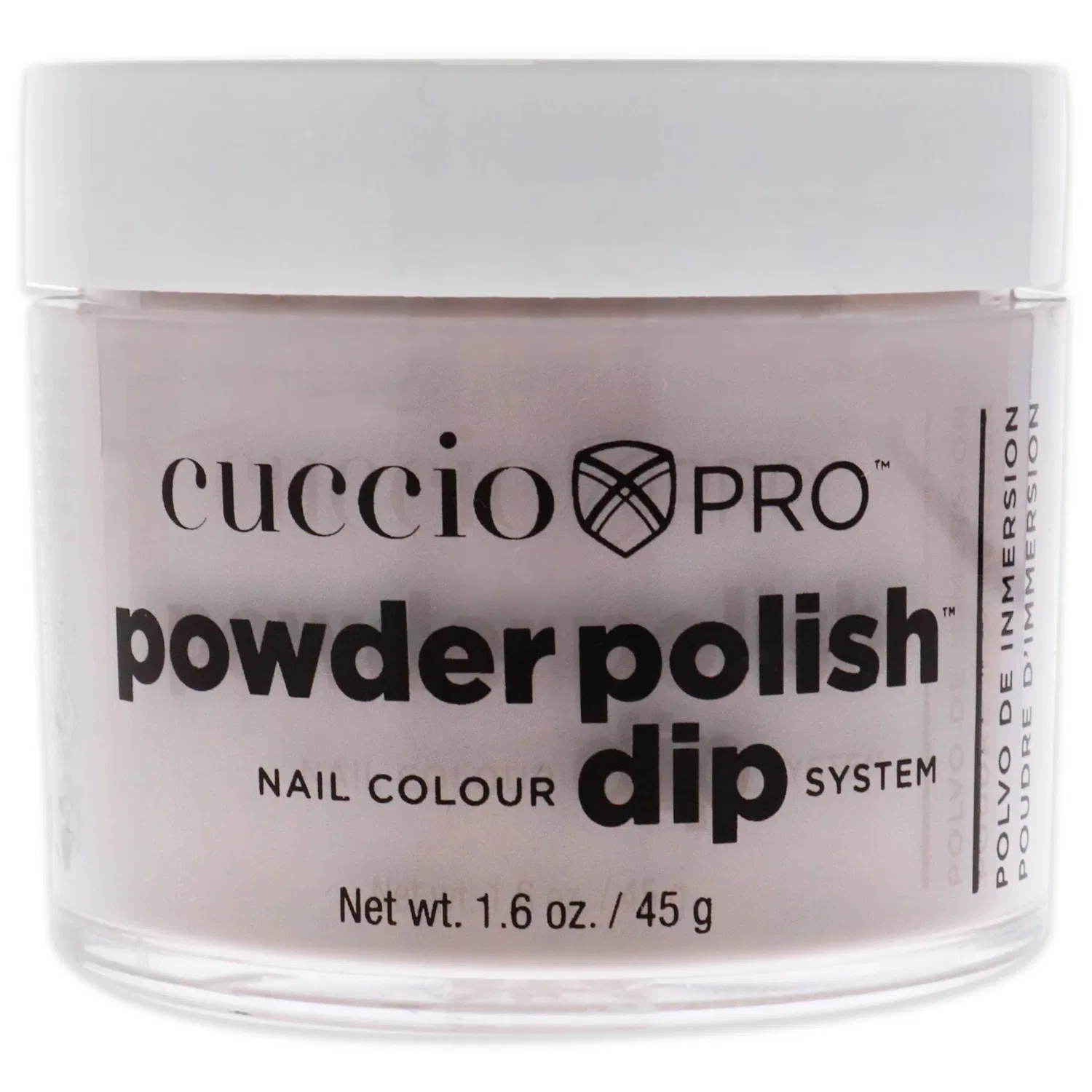 Система для окрашивания ногтей Pro Powder Polish Nail Colour Dip System - See You Latte от Cuccio Colour для женщин - 1,6 унции (47 г) пудры для ногтей, коричневый