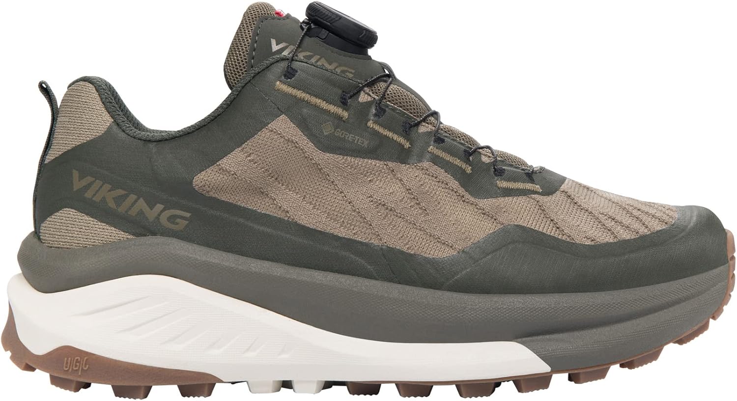 

Кроссовки для походов Viking Anaconda Hike Low GTX Boa W унисекс, зеленый