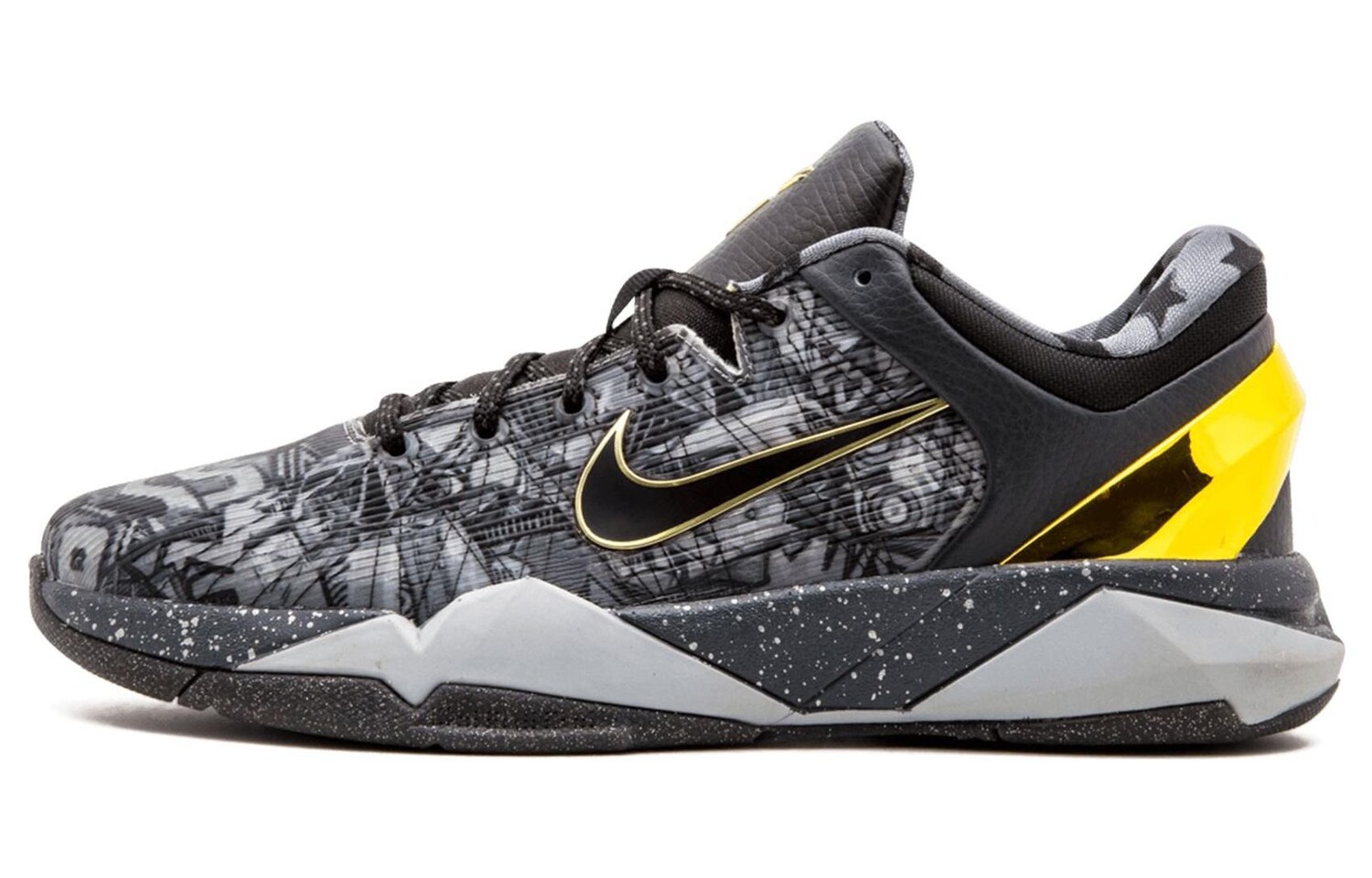 

Nike Zoom Kobe 7 Kids Баскетбольные кроссовки для детей, Black