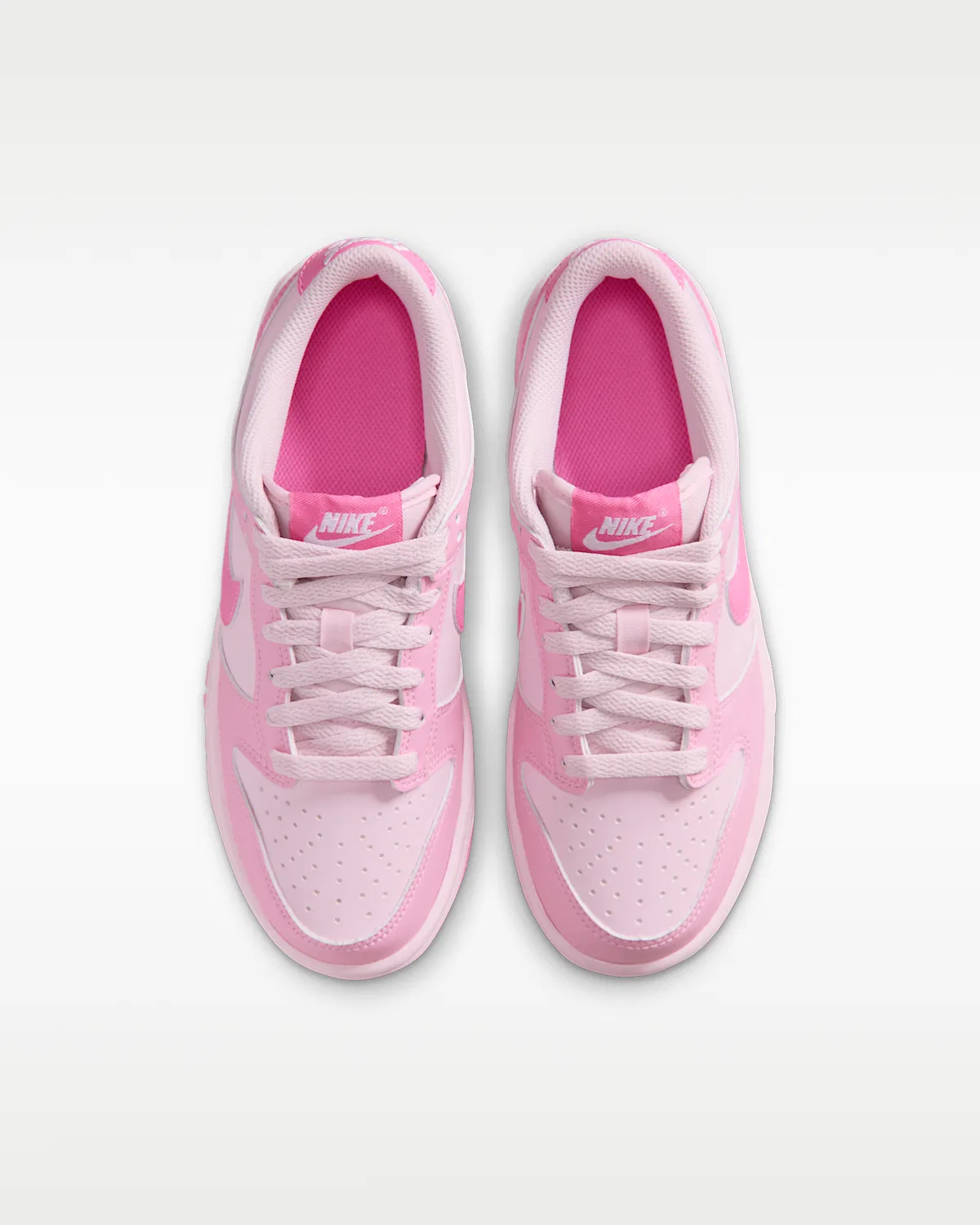 Кроссовки Nike Dunk Low для детей, Pink Rise/Pink Foam/White/Playful Pink — фото 4