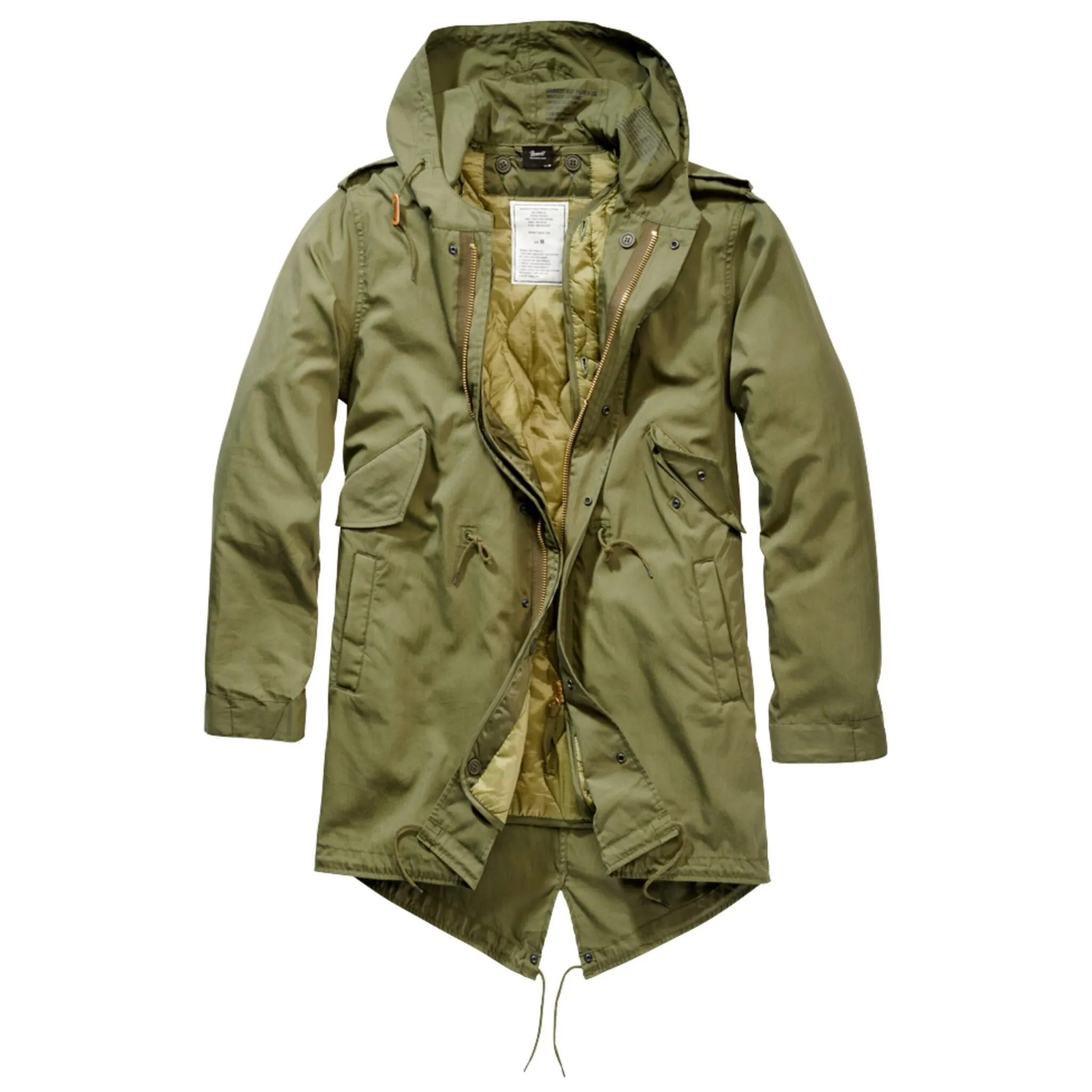 

Зимнее пальто Brandit " Brandit Men's M51 US Parka", оливковый