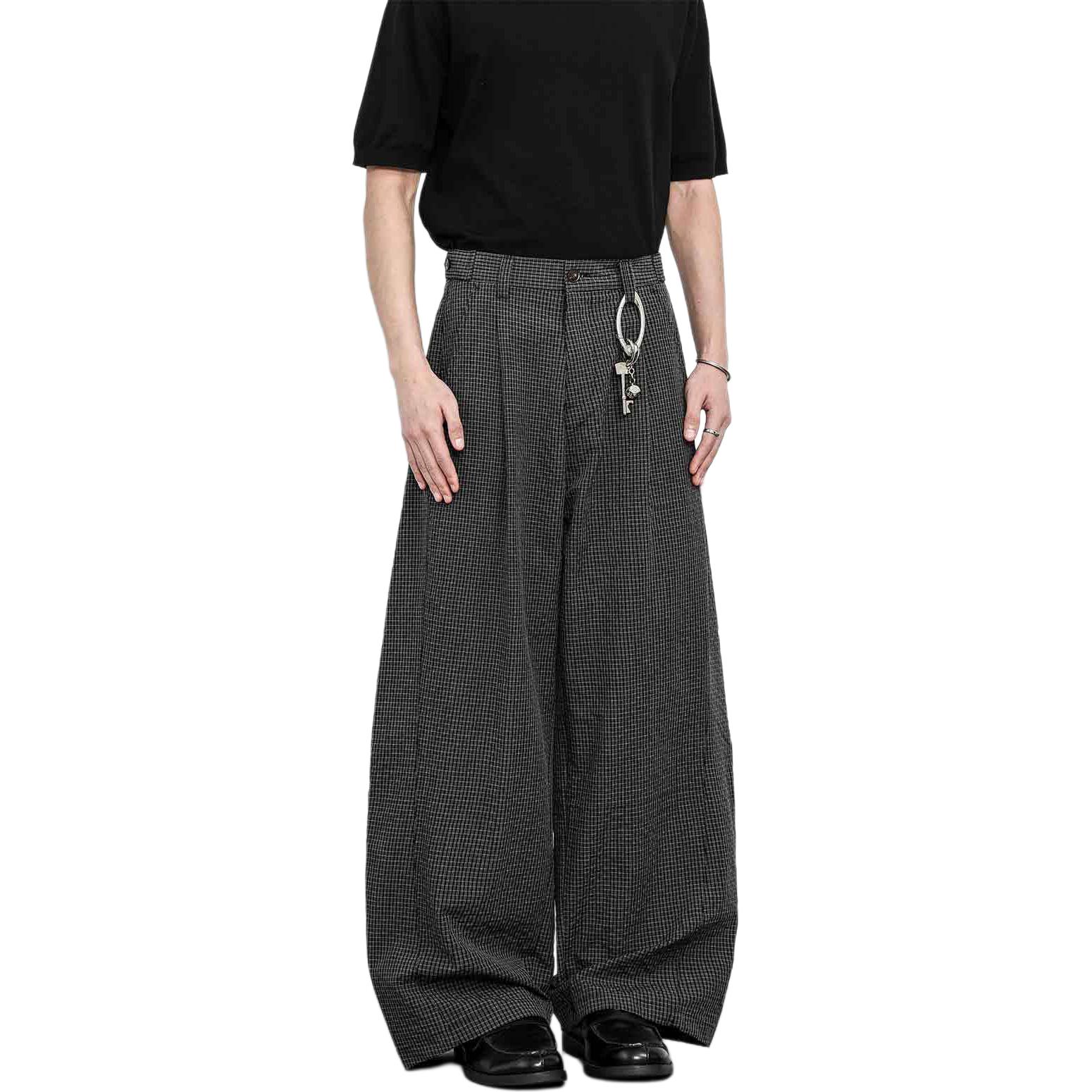 

NEVER RULE Повседневные брюки Unisex Black Moderate Wide Leg