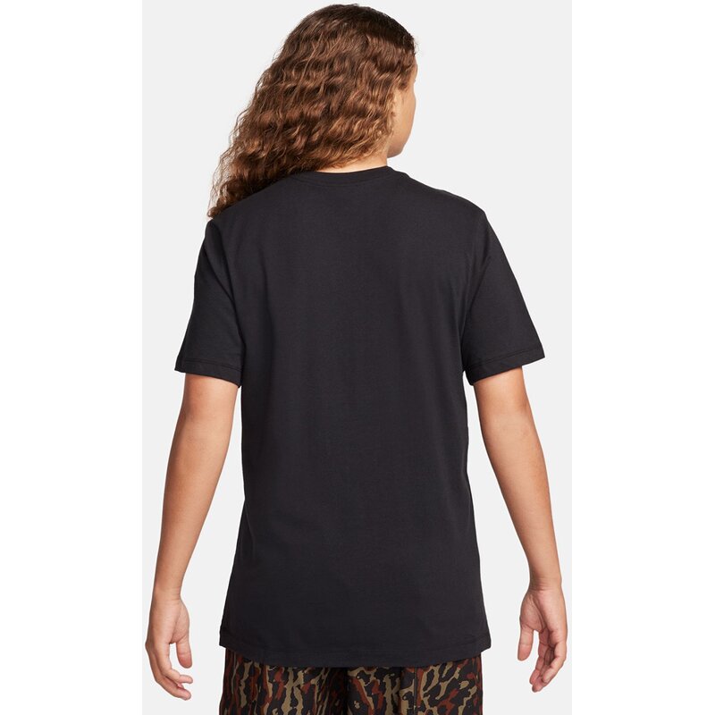 Shirt m nsw tee club ssnl hbr Nike, черный — фото 2