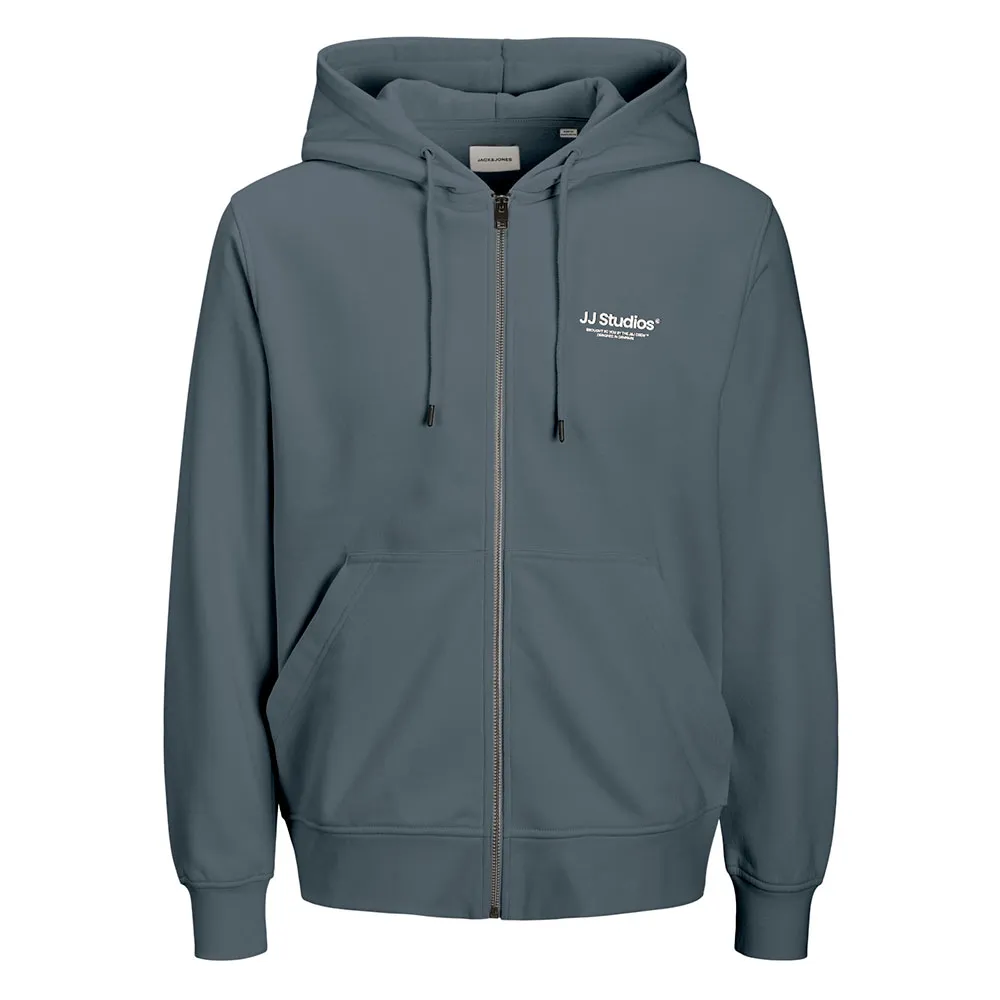 

Толстовка Jack & Jones Soho Plus Size full zip, серый
