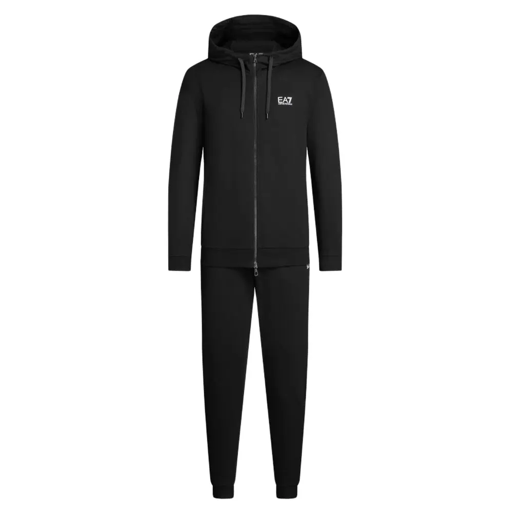 

EA7 FW24 Повседневная спортивная одежда Мужская черная EMPORIO ARMANI