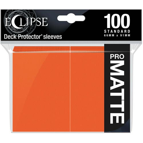 

Карточная игра Ultra Pro Ultra Pro Sleeves: Eclipse Matte - Pumpkin Orange (100)