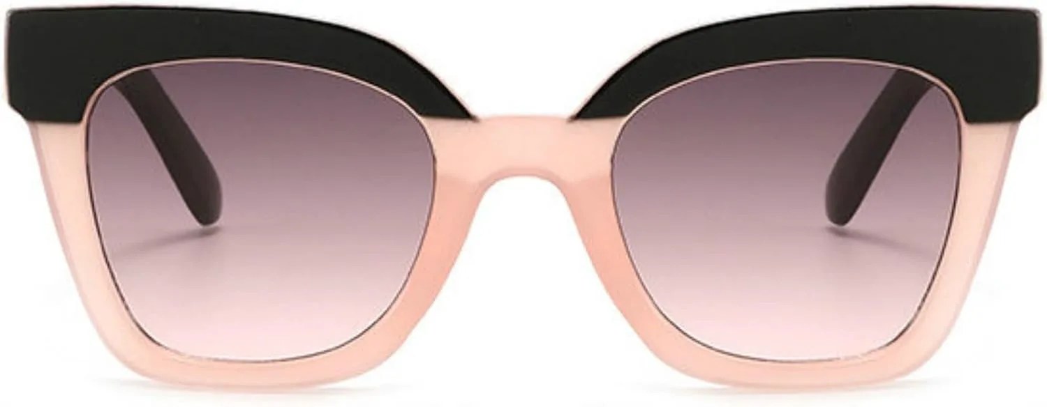 

Солнцезащитные очки Willochra Retro Oversized Cat Eye для женщин, модные, с толстой оправой, квадратным градиентом, винтажные женские солнцезащитные очки, C5