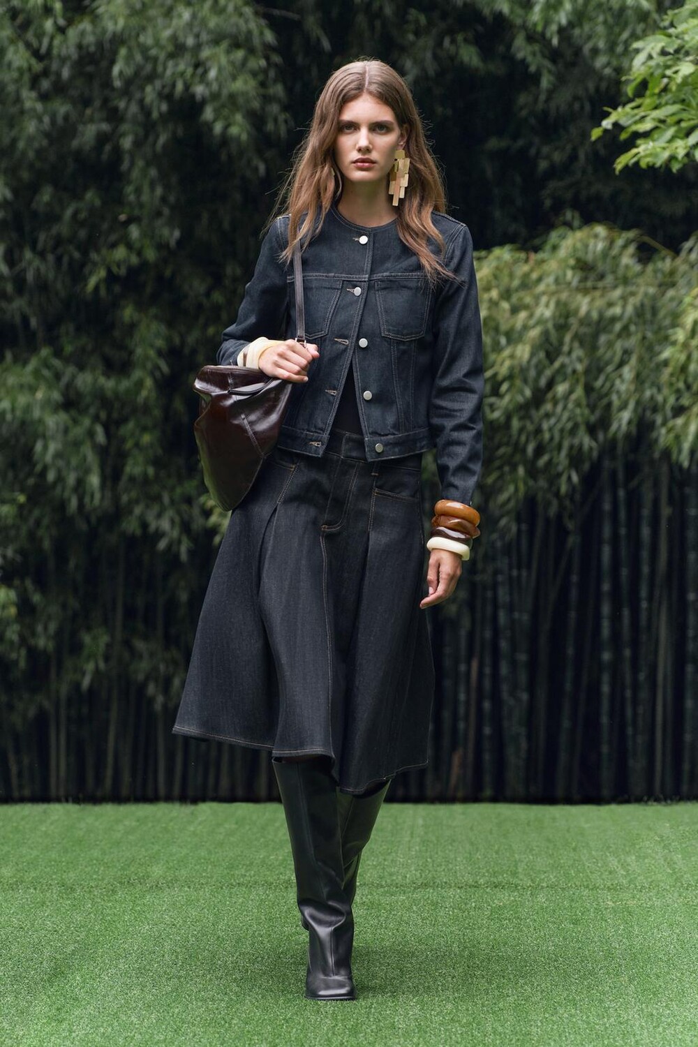 

Джинсовая куртка ZARA, синий