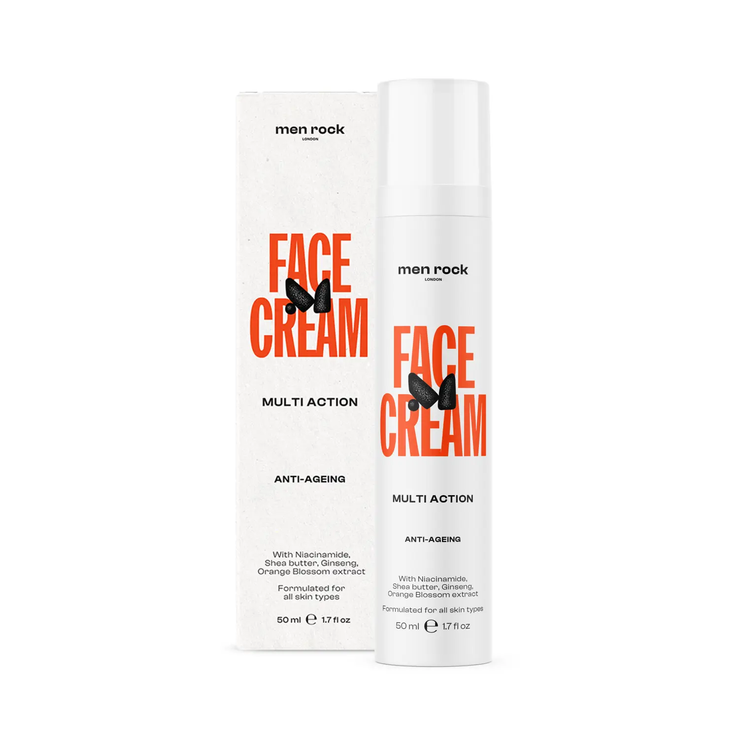 

Многофункциональный крем для лица для мужчин Men Rock Face Cream, 50 мл