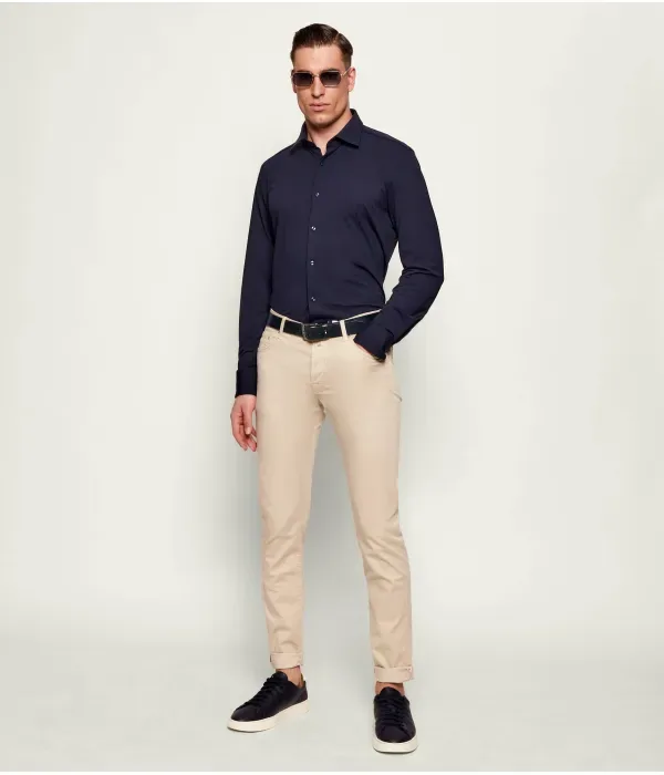 Футболка P-HANK-K-261 slim fit Boss, темно-синий — фото 2